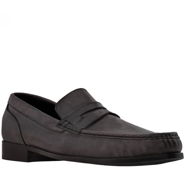 Lubiana - Elevator Loafers in Full grain Leather up to 2.6 inches
