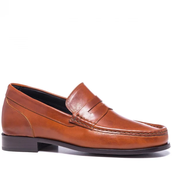 Marrakech - Elevator Loafers in Cordovan Leather up to 2.6 inches