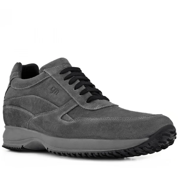 Friuli - Elevator Sneakers in Full grain Leather from 2.4 to 4 inches
