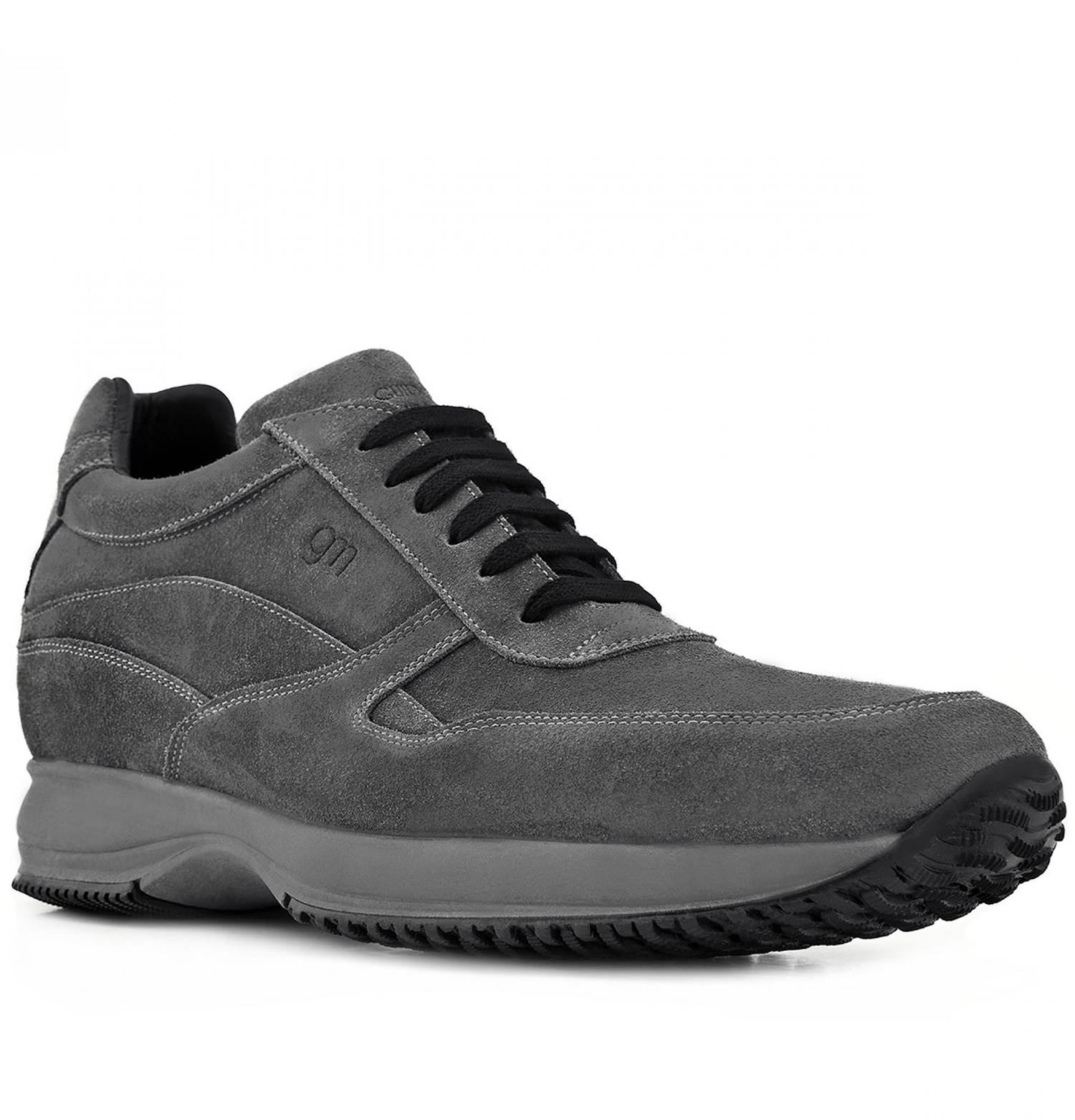 Friuli - Elevator Sneakers in Full grain Leather from 2.4 to 4 inches