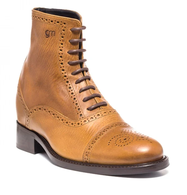 Kolhmarkt - Elevator Boots in Full Grain Leather from 2.4 to 4 inches