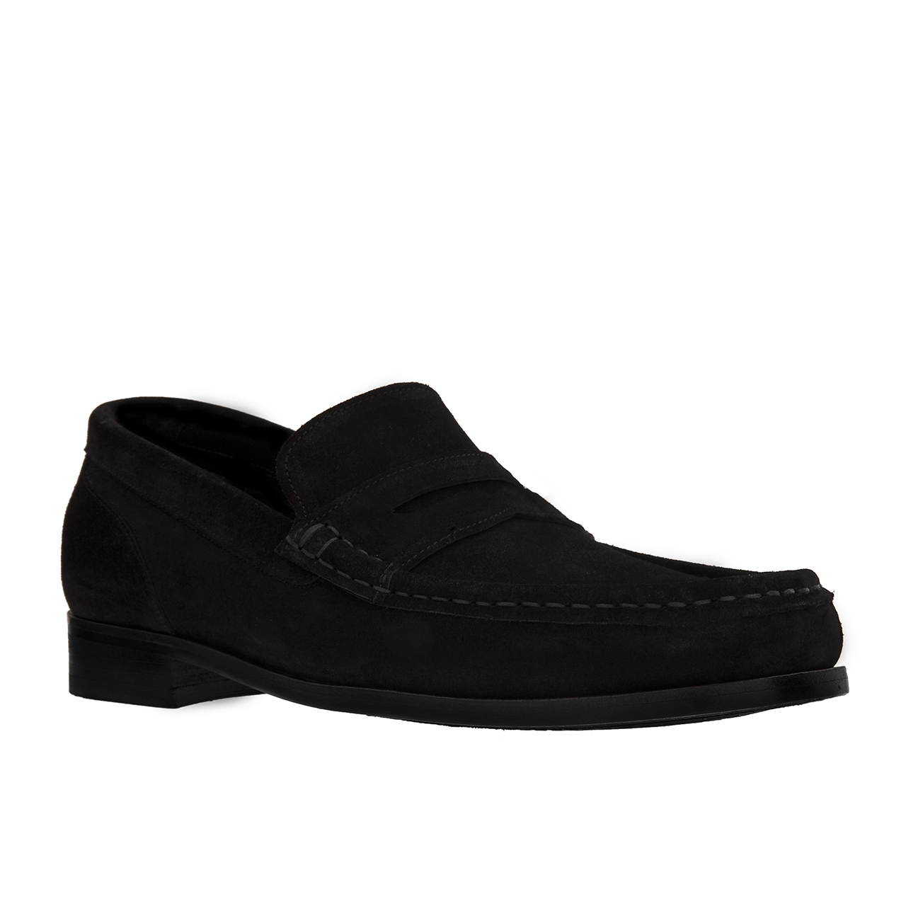 Cairo - Elevator Loafers in Suede Leather up to 2.6 inches