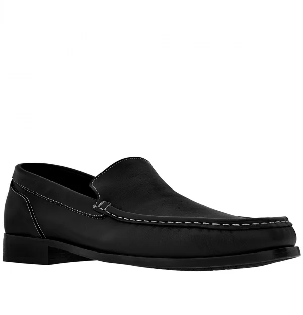 Varsavia - Elevator Loafers in Full Grain Leather up to 2.6 inches
