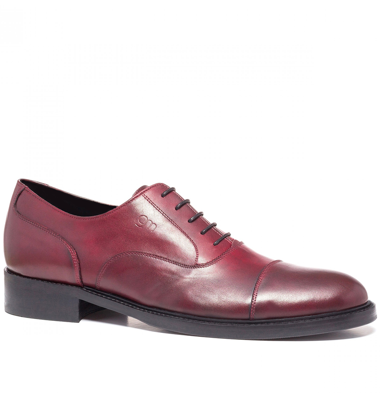 Toledo - Elevator Shoes in Full Grain Leather from 2.4 to 3.1 inches