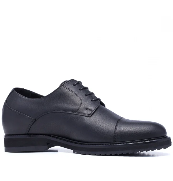Pitt Street - Elevator Shoes in Full Grain Leather from 2.4 to 3.1 inches