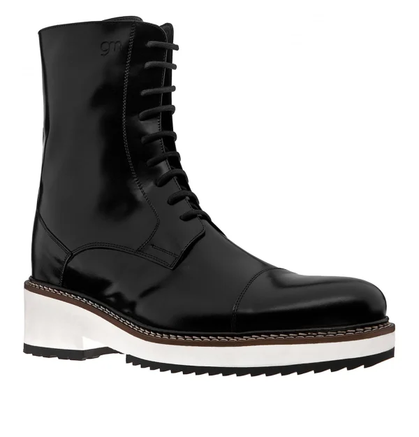 Nevada - Elevator Boots in Full Grain Leather from 4 to 6 inches