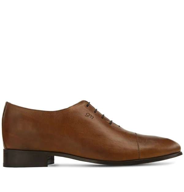 Privas - Elevator Shoes in Full grain Leather up to 6 cm