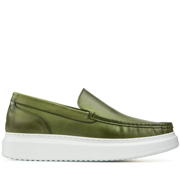 Nador - Elevator Loafers in Full grain Leather up to 6 cm