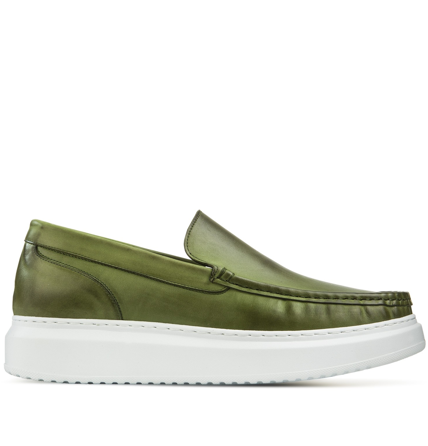 Nador - Elevator Loafers in Full grain Leather up to 6 cm