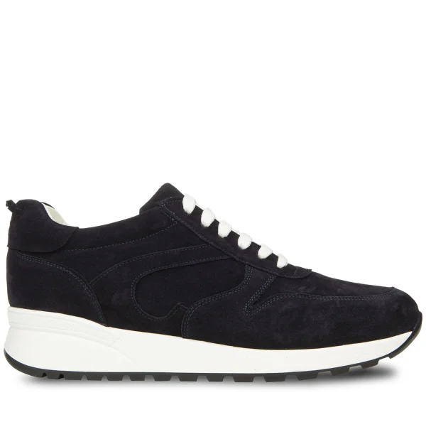 Ohio - Elevator Sneakers in Full Grain Leather from 2.4 to 3.1 inches