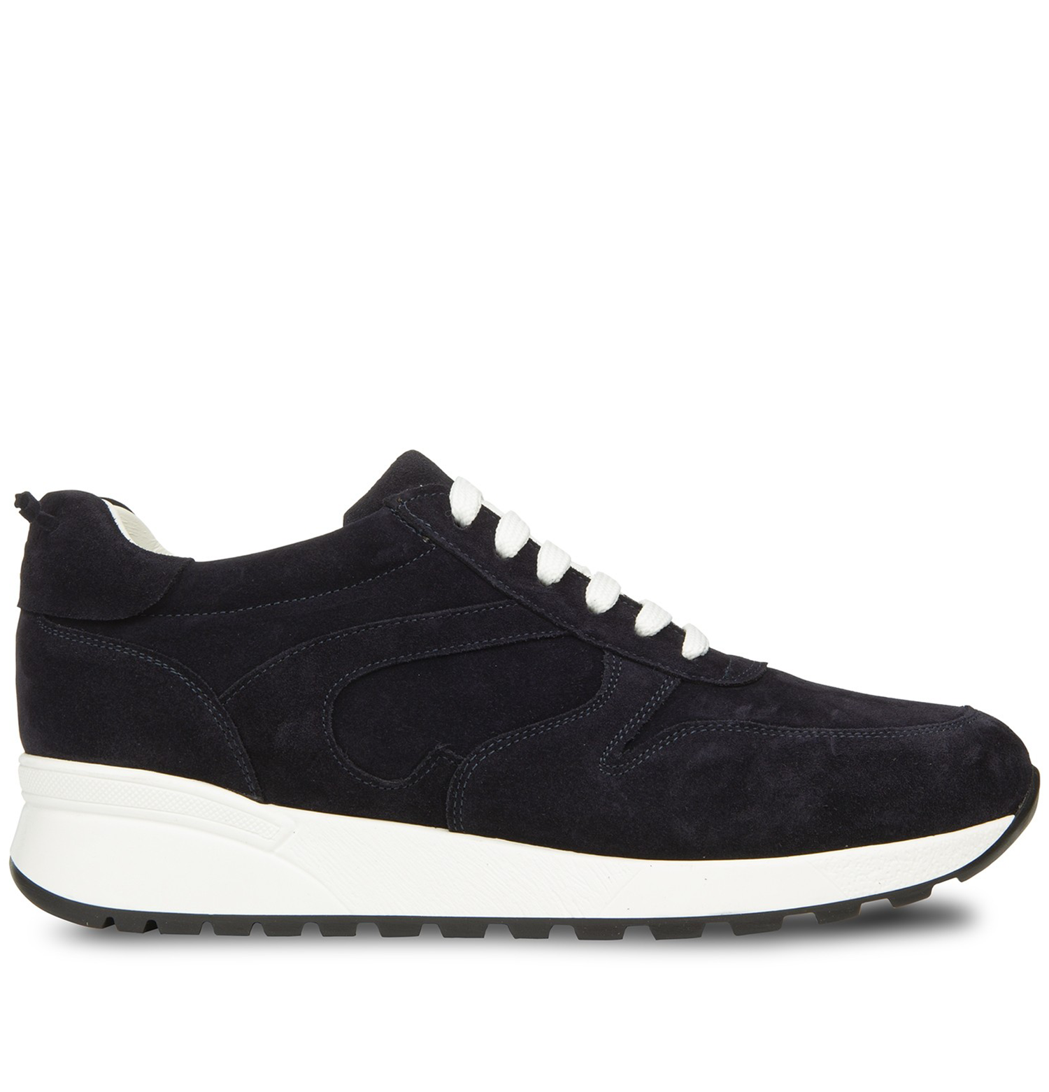Ohio - Elevator Sneakers in Full Grain Leather from 2.4 to 3.1 inches