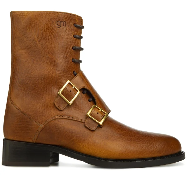 Livorno - Elevator Boots in Mix of leathers from 2.4 to 4 inches