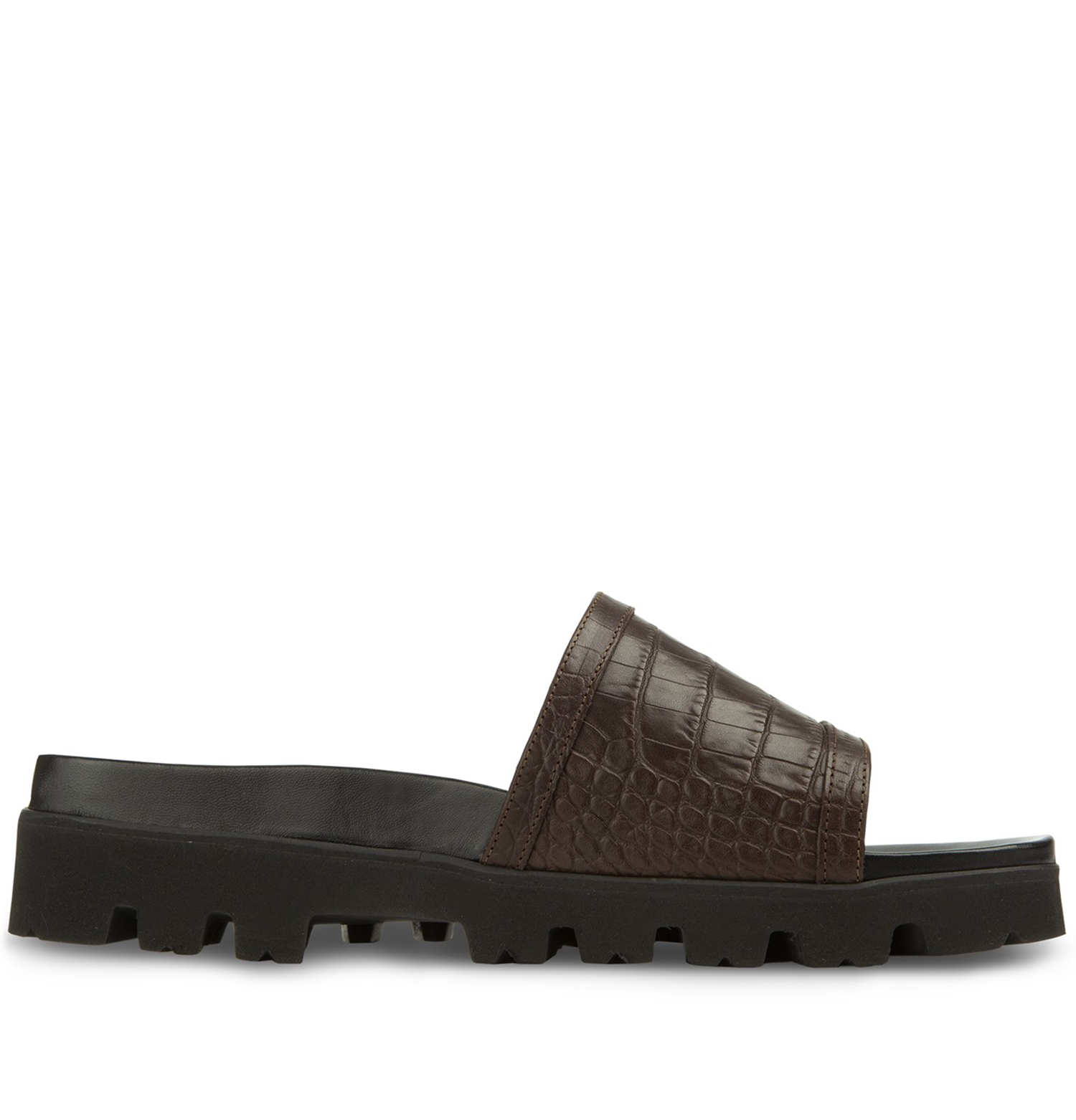 Idra - Elevator Sandals in Full Grain Leather up to 6 cm