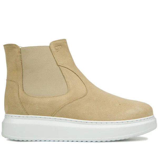 Makassar - ELEVATOR BOOTS IN SUEDE FROM 2.4 TO 3.1 INCHES