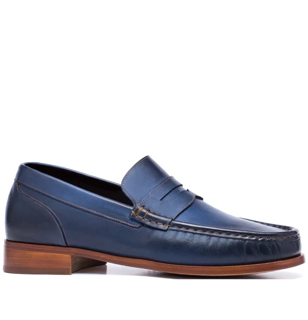 Adelaide - Elevator Loafers in Full Grain Leather up to 2.6 inches