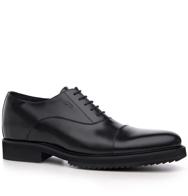 Adige - Elevator Shoes in Brushed Leather from 2.4 to 3.1 inches