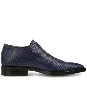 Agadir - Elevator shoes in Crocodile Leather up to 3.1 inches