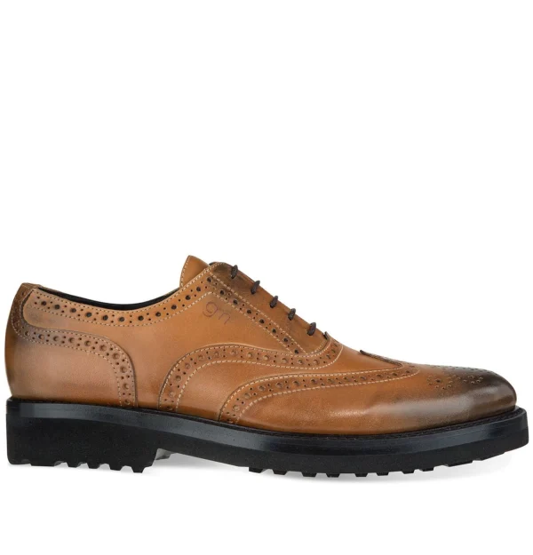 Agropoli - Elevator Shoes in Full Grain Leather from 2.4 to 3.1 inches