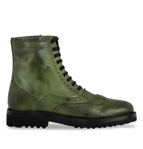 Hudson Yards - Elevator Boots in Full Grain Leather from 2.4 to 4 inches