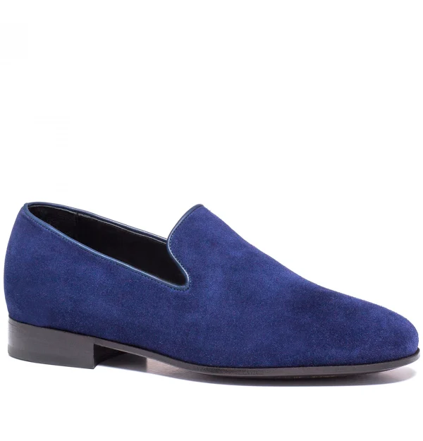 Assisi - Elevator Loafers in Suede Leather up to 2.4 inches