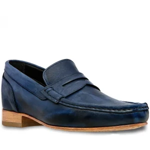 Australia - Elevator Loafers in Full Grain Leather up to 2.6 inches