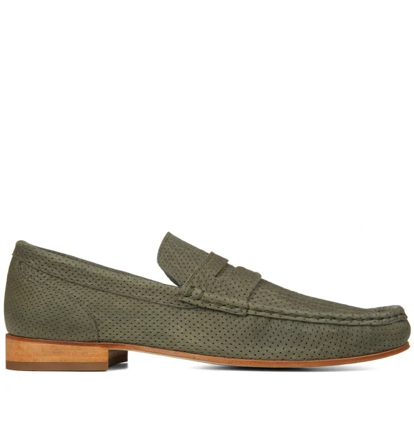 Recife - Elevator Loafers in pierced Leather up to 2.6 inches