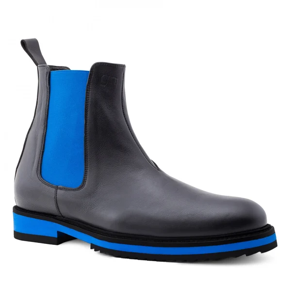 Athens - Elevator Boots in Full Grain Leather from 2.4 to 3.1 inches