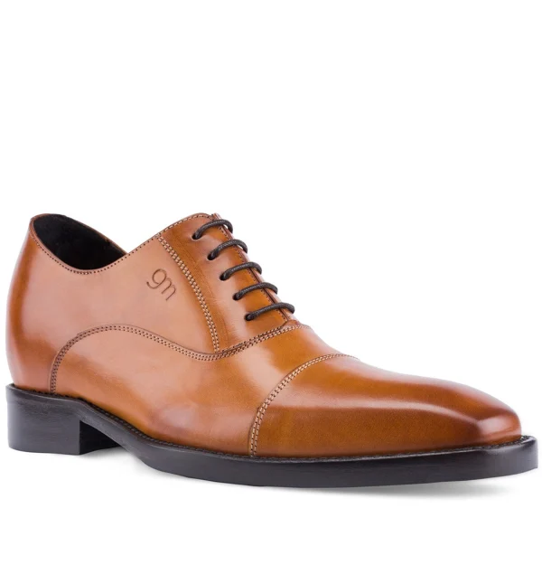 Salzburg - Elevator Shoes in Full grain Leather from 2.4 to 3.1 inches