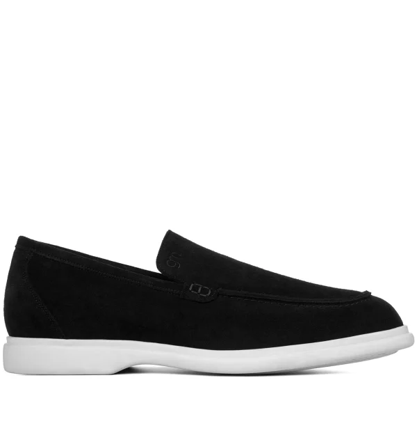 Bibione - Elevator Loafers in Suede Leather up to 2.75 inches
