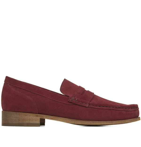 Buenos Aires - Elevator Loafers in Suede Leather up to 2.6 inches