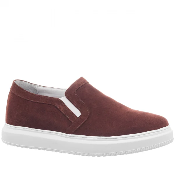 Capitola - Elevator Slip-Ons in Suede Leather up to 2.6 inches