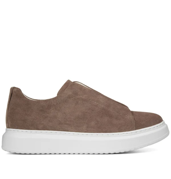 Tremezzo - Elevator Slip on in Suede Leather up to 3.1 inches