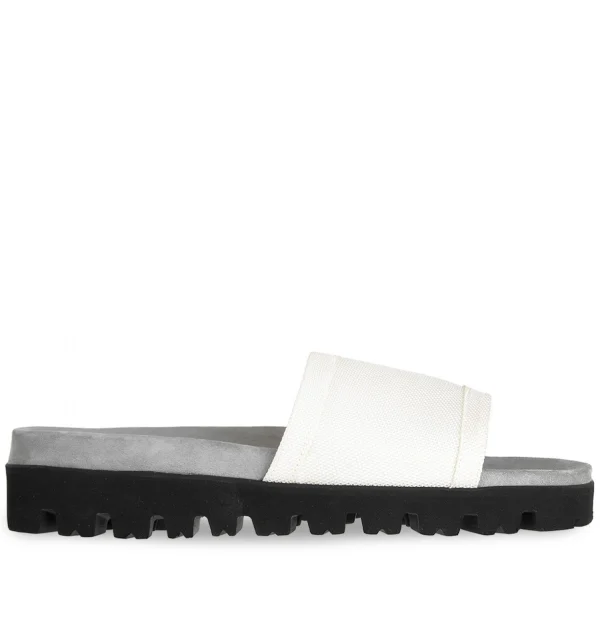 Lipari - Elevator Sandals in Fabric up to 2 inches