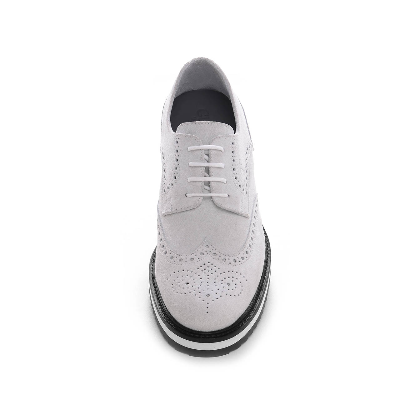 Cuba - Elevator Shoes in Suede Leather from 2.4 to 3.1 inches