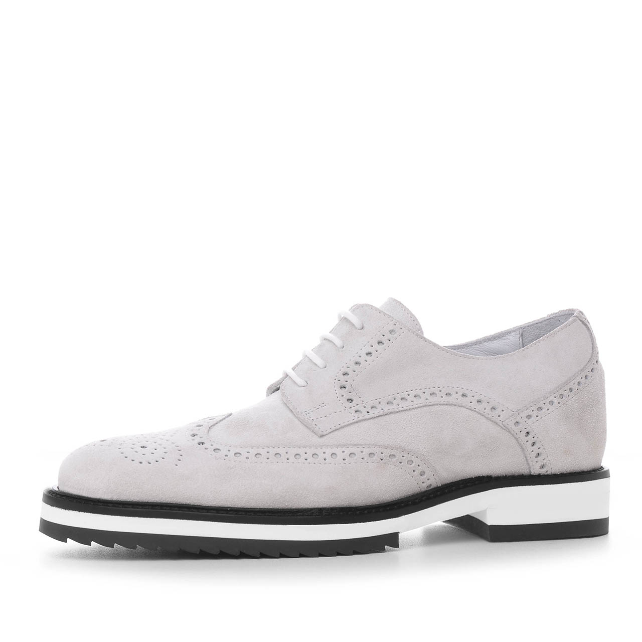 Cuba - Elevator Shoes in Suede Leather from 2.4 to 3.1 inches