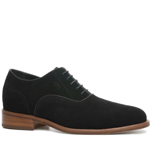 Dalmine - Elevator shoes in Suede Leather up to 2.6 inches