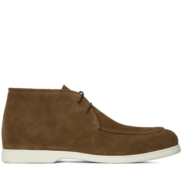 Dozza - Elevator Ankle Boots in Suede Leather up to 2.75 inches
