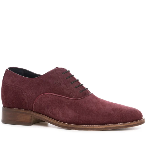Belluno - Elevator Shoes in Suede Leather from 2.4 to 3.1 inches