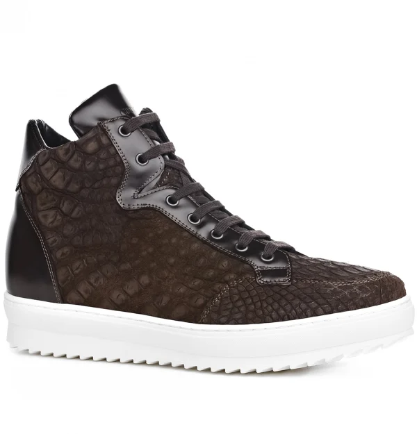 Ecuador - Elevator Sneakers in Mix of leathers from 2.4 to 4 inches