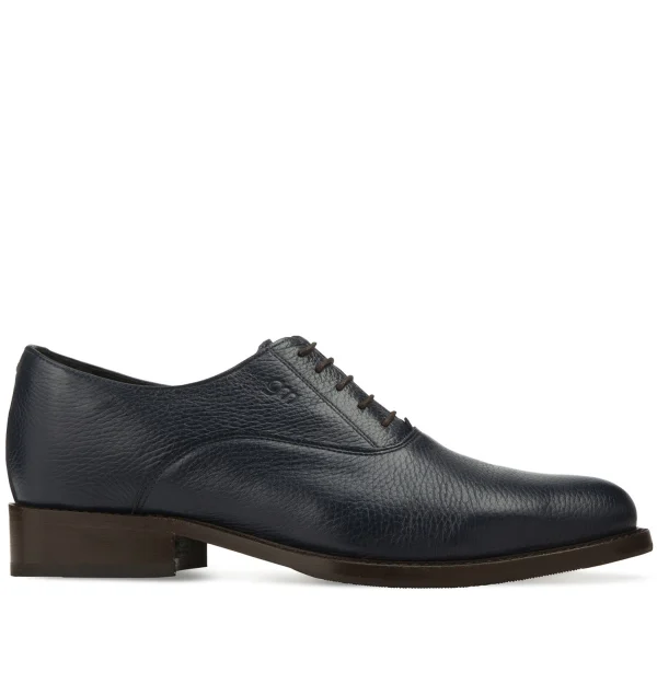 Izmir - Elevator shoes in Full Grain Leather from 2.4 to 4 inches