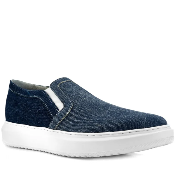 Alassio - Elevator Slip-Ons in Fabric up to 2.6 inches