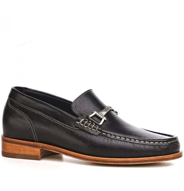 Sirte - Elevator Loafers in Full grain Leather up to 2.6 inches