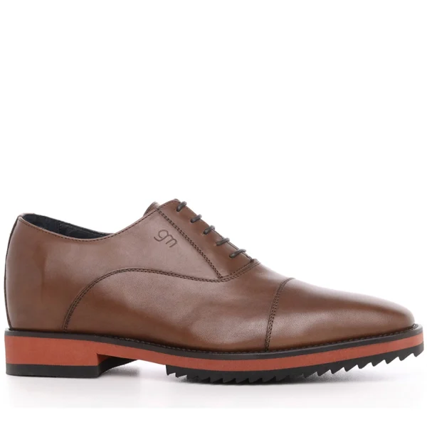 Arona - Elevator Shoes in Full Grain Leather from 2.4 to 3.1 inches