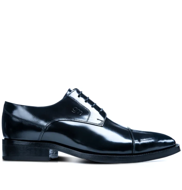 Brandon - Elevator Dress Shoes in Brushed Leather from 2.4 to 3.1 inches