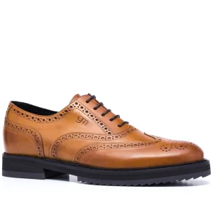 Arno - Elevator Shoes in Full Grain Leather from 2.4 to 3.1 inches