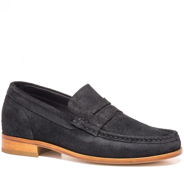 Mongolia - Elevator Loafers in Full grain Leather up to 2.6 inches