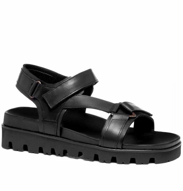 Thailand - Elevator Sandals in Full grain Leather up to 2 inches