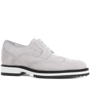 Cuba - Elevator Shoes in Suede Leather from 2.4 to 3.1 inches
