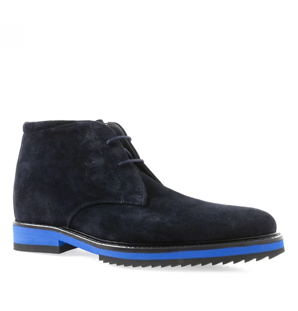 Desert Boot - Elevator Boots in Suede Leather from 2.4 to 3.1 inches