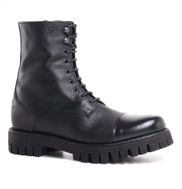 Kolyma - Elevator Boots in Mix of leathers from 2.4 to 4 inches